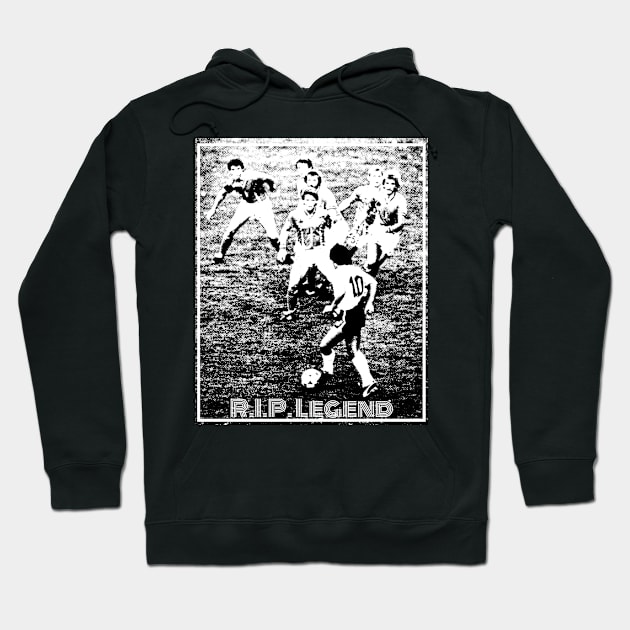 Maradona Hoodie by Pat McGrady Designs